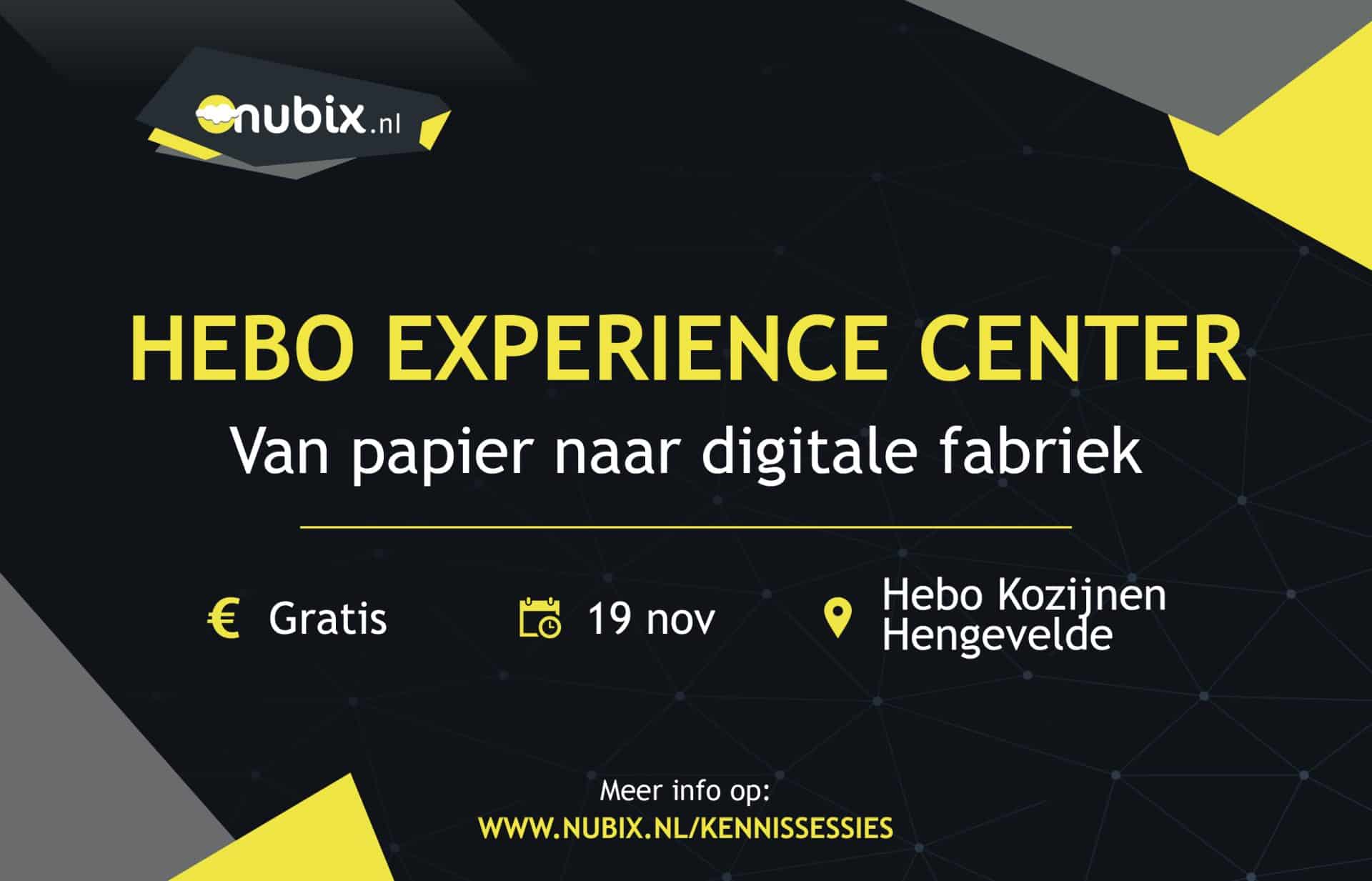 Kennissessie: Hebo Experience Center