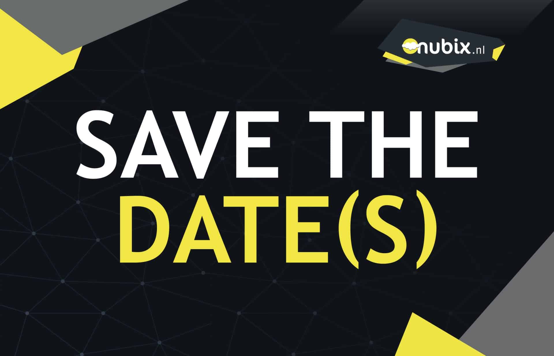 Interessante data: save the date(s)